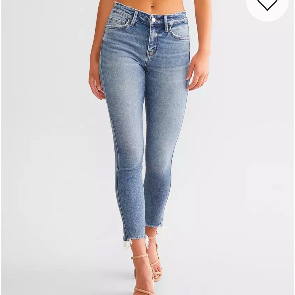 NWOT Flying Monkey Mid-Rise Ankle Skinny Stretch Jean